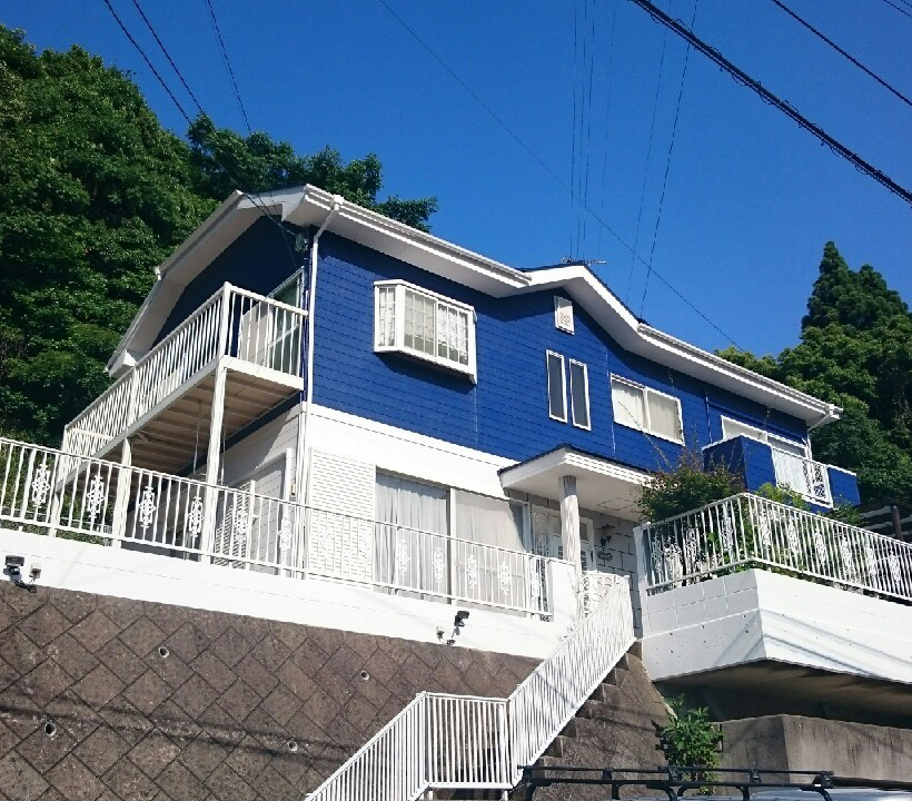 屋根外壁塗装　女の都O様邸