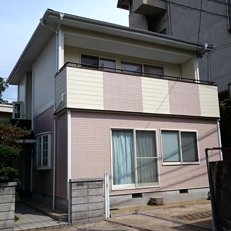 屋根外壁塗装　桜馬場F様邸